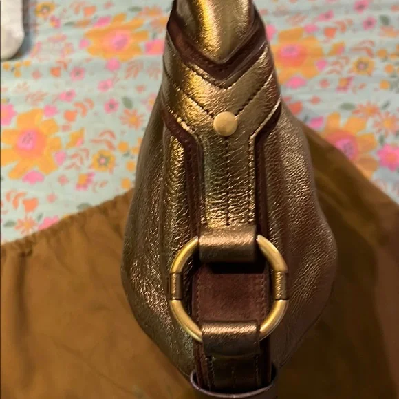FLASH SALE🔥🔥RARE💕TOM FORD X YSL💗MOMBASA METALLIC GOLD BAG💗💗💗 - Picture 6 of 14
